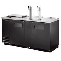 True TDD-3CT-HC 69.13-Inch Direct Draw Beer Dispenser with Club Top
