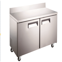 EFI Versa Chill FWDR2-36VCX 36-Inch Two-Door Commercial Worktop Freezer - 9.5 Cu. Ft.