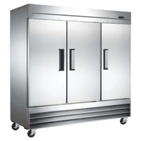 Ancaster AFE SC72 3-Door Solid Commercial Reach-In Refrigerator (81")