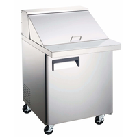 Ancaster Food Equipment 27.5" Mega Top Refrigerated Prep Table AFE-PTM-27