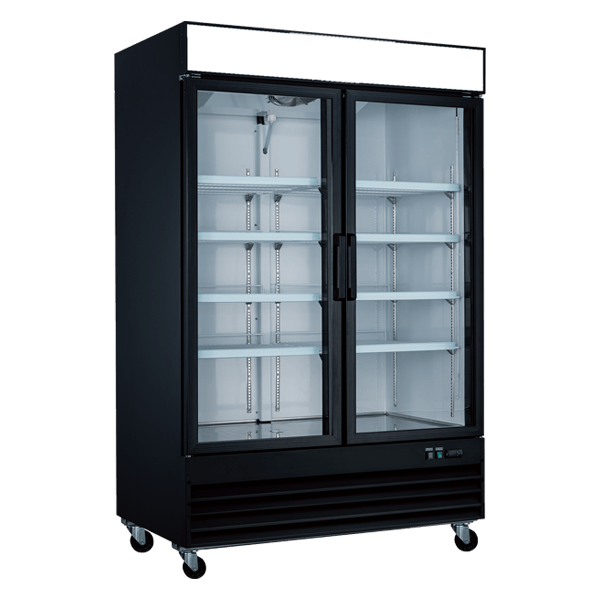 D1.2BM2F-HC Two Glass Door Freezer - 53" Width