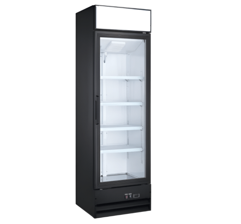 G398BMF-HC One Glass Door Display Refrigerator - 25.5" Width