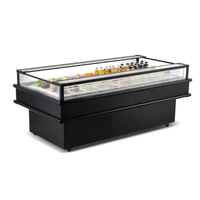 Ancaster Food Equipment IC85 84.8-Inch Commercial Refrigerated Island Showcase