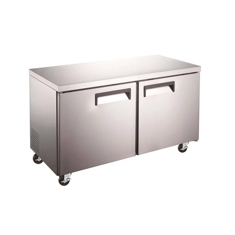 UUC48F Two Solid Door Under Counter Freezer - 48" Width