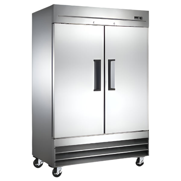 2FF Double Solid Door Freezer - 54" Width