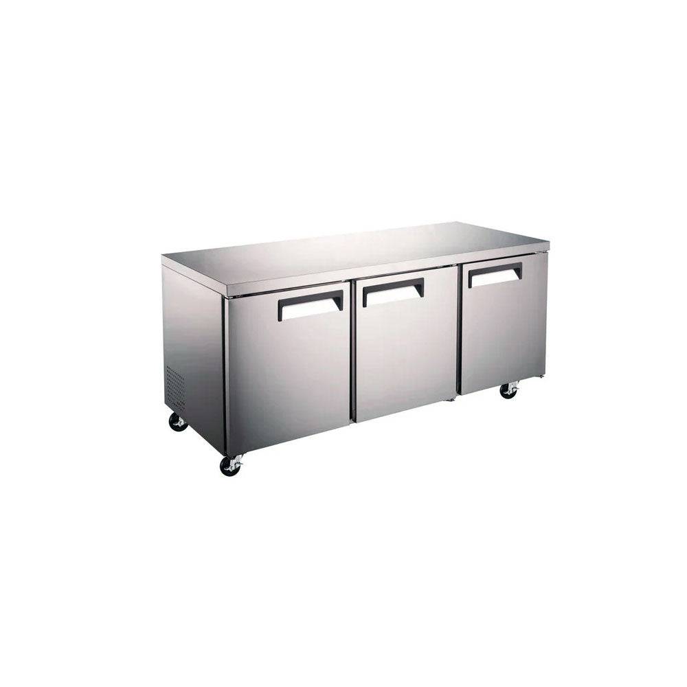 UUC72F Three Solid Door Under Counter Freezer - 72" Width
