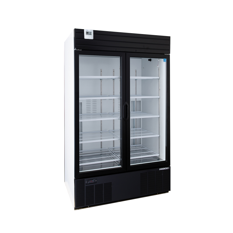 Habco SE46HCRxGV 47.5-Inch Double Glass Door Pharmacy Refrigerator