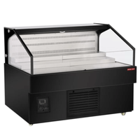 New Air NOM-52-LSB 51-Inch Black Low-Profile Open Case Merchandiser