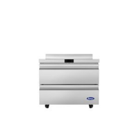 Atosa AWR36D2 36-Inch Commercial Worktop Refrigerator with Two Drawers
