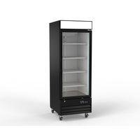 G648BMF-HC Single Glass Door Cooler - 29" Width