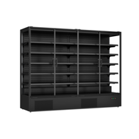 New Air NMD-100-4H 98.5-Inch 4-Door Glass Refrigerated Merchandiser