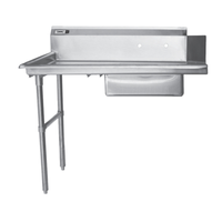 Thorinox TSDT-3072-L 72-Inch Left-to-Right Commercial Soiled Dishtable