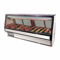 Howard-McCray SC-CMS40E-8-LED 100.5-Inch Endless Red Meat Merchandiser