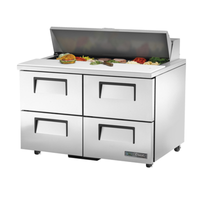 True TSSU-48-12D-4-HC 48-Inch 4-Drawer Sandwich and Salad Prep Table