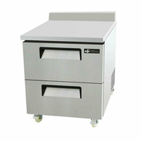 Réfrigérateur de travail commercial EFI CWDW2-27VC Versa-Chill de 27,5 pouces avec tiroirs
