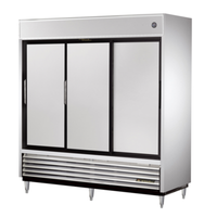 True TSD-69-HC 78-Inch Solid Sliding Door Commercial Reach-In Refrigerator