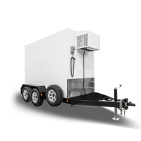 Leer 5x10T AD Dual-Axle Mobile Refrigerated and Freezer Storage Trailer, 120x60 Inches