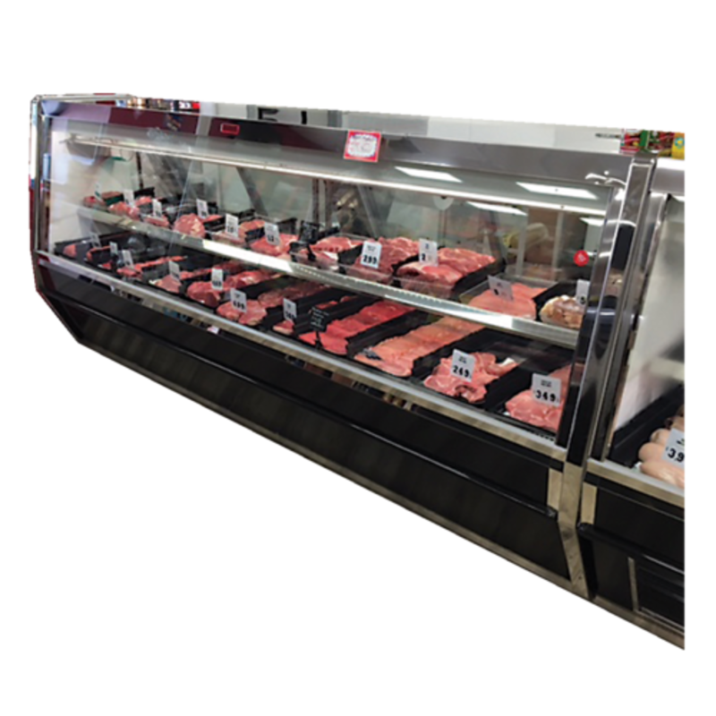 Howard-McCray SC-CMS40E-4-BE-LED 52.5-Inch Self-Contained Red Meat Deli Display Case