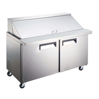 Ancaster Food Equipment 46.9-Inch Commercial Mega Top Prep Table AFE-PTM-47