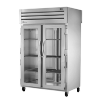 True Refrigeration STR2RPT-2G-2S-HC 53-Inch Pass-Thru Commercial Refrigerator