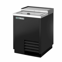 True Refrigeration TD-24-7-HC Flat Top Commercial Bottle Cooler - 4.5 Case Capacity