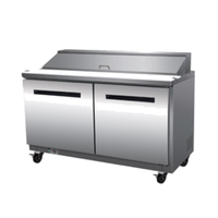 Maxx Cold MXCR48MHC 48" X-Series Mega Top Sandwich & Salad Prep Station