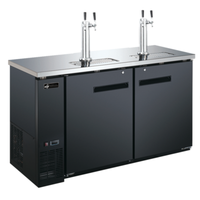 Distributeur de bière commercial EFI CBBDD2-60CC Classic-Chill 60,8 pouces à deux colonnes
