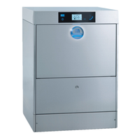 MEIKO M-iClean UM GiO High-Temperature Undercounter Glasswasher with Reverse Osmosis, 23 Racks/Hr