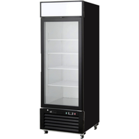 EFI FI1-27GDVC Versa Series 27-Inch Black Glass Door Ice Cream Merchandiser
