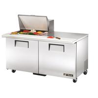 True Refrigeration TSSU-60-12M-B-HC 60-Inch Mega Top Sandwich and Salad Prep Table