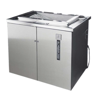 Blakeslee BB-1224 Stationary Open-Top Silver Saver Flatware Burnisher - 160 lb Capacity