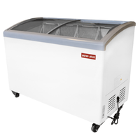 New Air NIF-49-CG 49-Inch Curved Glass Ice Cream Display Freezer