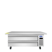 Atosa MGF8461GR 52-Inch Two-Drawer Commercial Chef Base Freezer