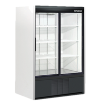 Habco SE40EHC 47.5-Inch Double Sliding Glass Door Display Refrigerator