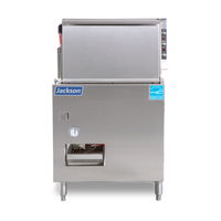Jackson Delta 5-E Low Temperature Chemical Sanitizing Undercounter Glasswasher and Dishwasher