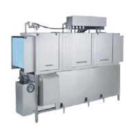 Jackson AJ-86CE 2-Tank High-Temp Conveyor Dishwasher - 287 Racks/Hr