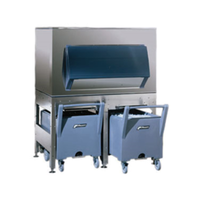 Follett ITS1350SG-60 High-Capacity Gravity Ice Dispense System with 2 Carts - 1327 lb