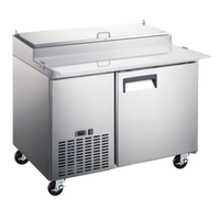 Table de préparation de pizzas commerciale EFI Versa Chill X-Line 44,5 pouces CPDR1-44VCX