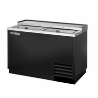 True TD-50-18-HC 49.5-Inch Horizontal Bar Beverage Cooler - Black