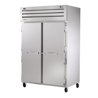 True STR2DT-2S-HC 52.63-Inch Dual Temp Solid Door Refrigerator and Freezer