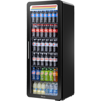 True CVM-13-HC~EGC01 24.88-Inch Curved Glass Refrigerated Merchandiser