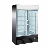 Congélateur-vitrine deux portes EFI F2-49GDVCX de 49,2 po, 45 pi³