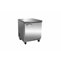 IKON IUC28R 28-Inch Solid Door Commercial Undercounter Refrigerator