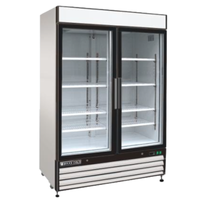 Maxx Cold MXM2-48RHC 48 cu. ft. Glass Door Reach-In Refrigerated Merchandiser