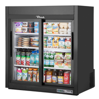 True GDM-09-SQ-HC-LD 36-Inch Glass Door Countertop Cooler