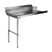 CMA Dishmachines CL-26 Left-Side Straight Clean Dishtable, 26 x 29 Inches