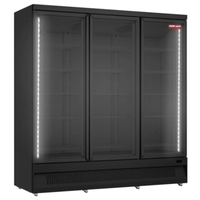 New Air NGR-74-HB 74-Inch Triple Glass Door Commercial Merchandiser Refrigerator