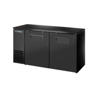 True Refrigeration TBB24-60-2S-Z1-BST-B-1 60-Inch Black Solid Door Back Bar Cabinet