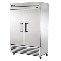 Refurbished True T-49 Two-Door Commercial Reach-In Refrigerator