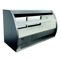 EFI CDC-2000S 78.7" Curved Glass Refrigerated Deli Display Case